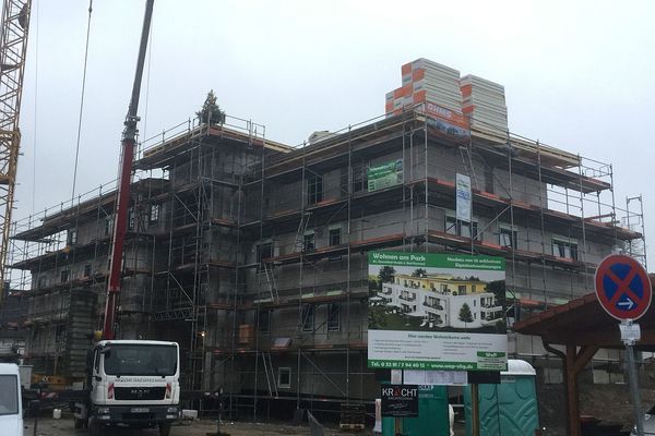 Neubau eines Mehrfamilienhauses mit 10 Woheinheiten